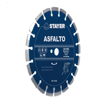 Disc Stayer diamantat ASFALTO de 400 mm Disc Stayer diamantat ASFALTO de 400 mm
