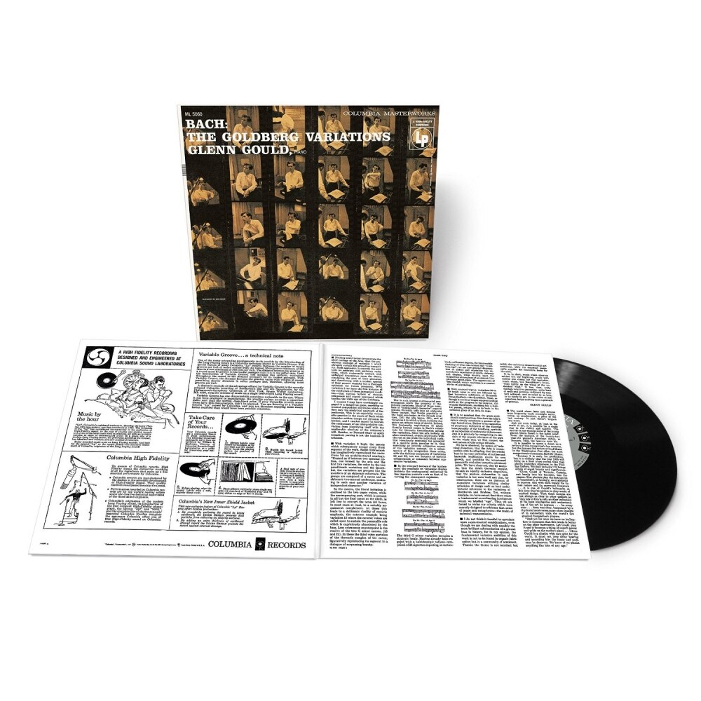 Glenn Gould-Goldberg Variations, BWV 988 (1955 Recording) (180g Audiophile Pressing)-LP