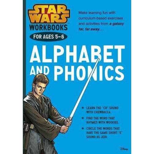 Star Wars Workbooks - Alphabet and Phonics (Ages 5-6)