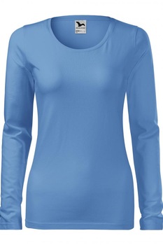 Tricou pentru dama Slim, Albastru deschis Tricou pentru dama Slim, Albastru deschis