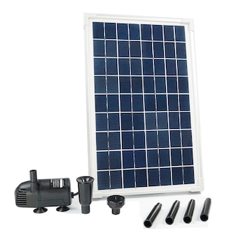 Ubbink - Комплект соларен панел и помпа Solar Max 600, 40х25,5х2,5 см, 610 л/ч