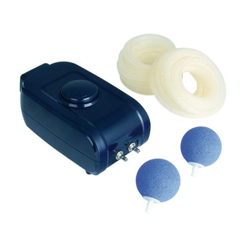 Pompa de aer pentru exterior, Ubbink, Plastic, 200 l/h, Albastru Pompa de aer pentru exterior, Ubbink, Plastic, 200 l/h, Albastru