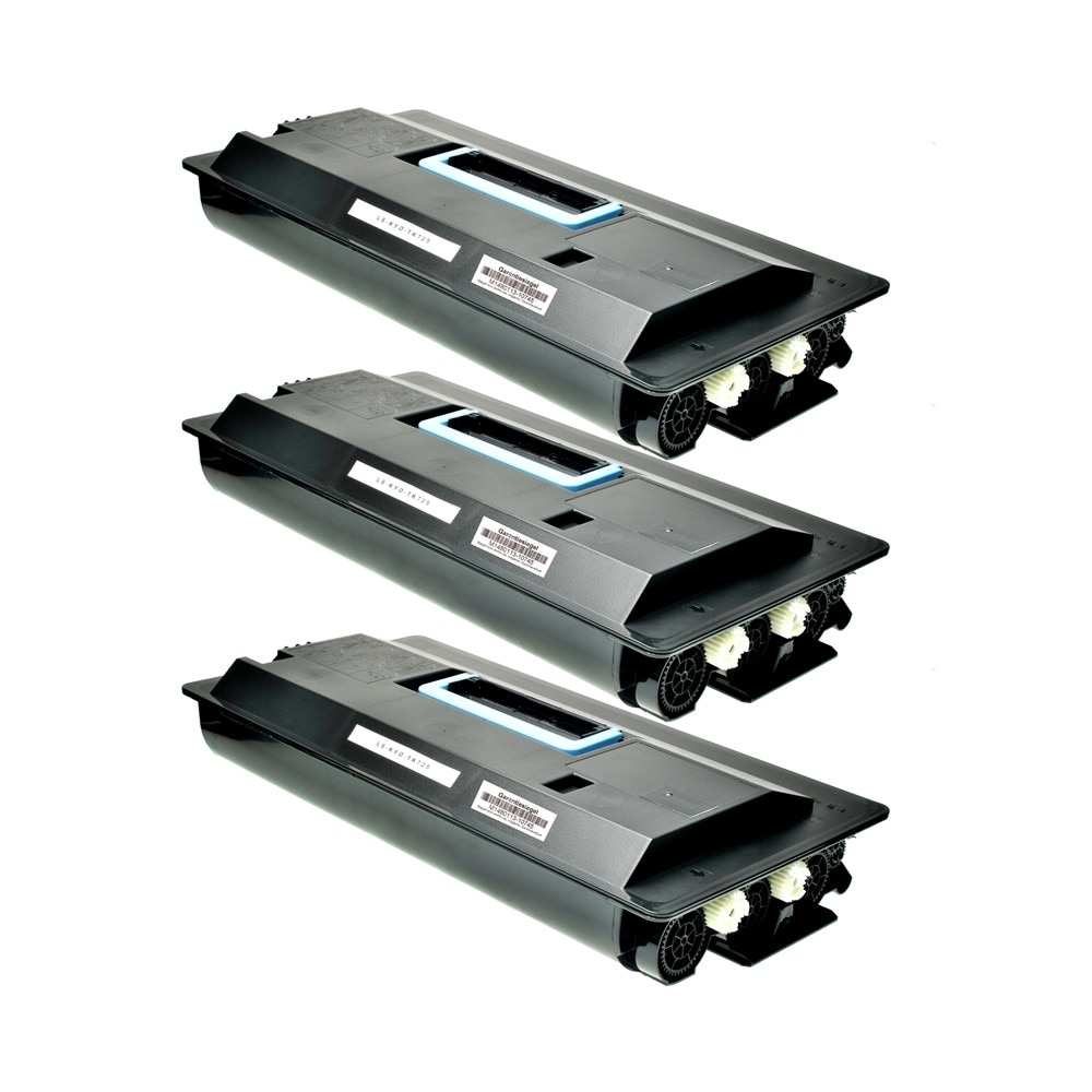 Set 3 Cartuse toner TK 725 BK 102000 Pag compatibile Kyocera TASKalfa 420 i / 520 i,Copystar CS 420 i / 520 i