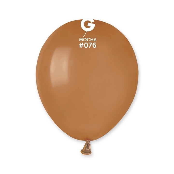 Балони Gemar Мока, 13 см, Пастел, 10 броя