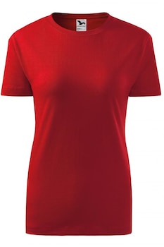 Tricou pentru dama Classic New, Rosu Tricou pentru dama Classic New, Rosu