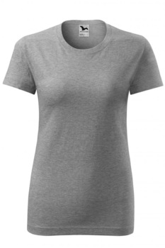Tricou pentru dama Classic New, Gri inchis Tricou pentru dama Classic New, Gri inchis