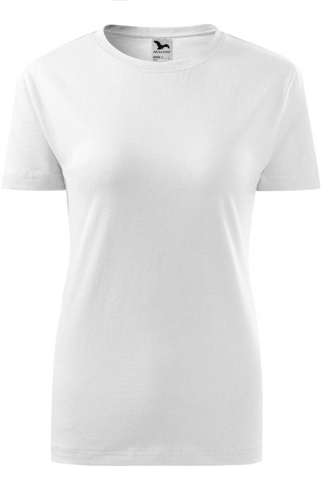 Tricou pentru dama Classic New, Alb