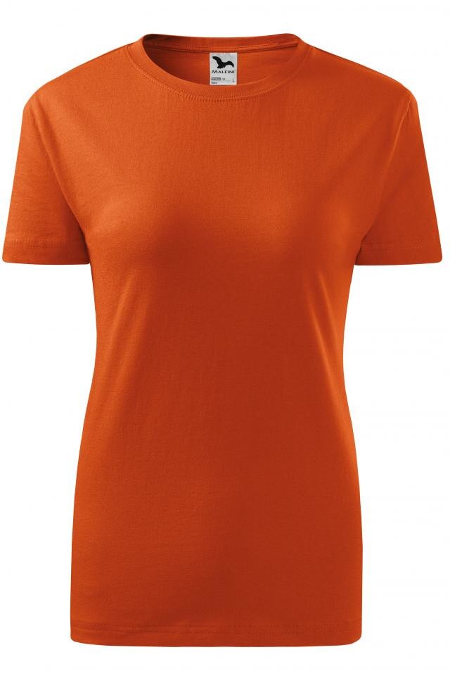 Tricou pentru dama Classic New, Portocaliu