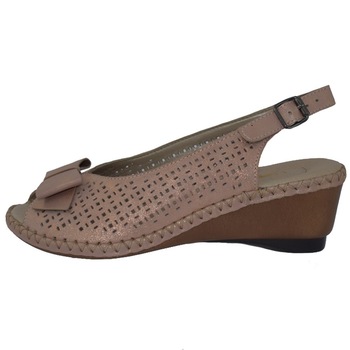 Sandale dama, din piele naturala, marca Rieker, 66167-31-10-22, roze, 37 Sandale dama, din piele naturala, marca Rieker, 66167-31-10-22, roze, 37