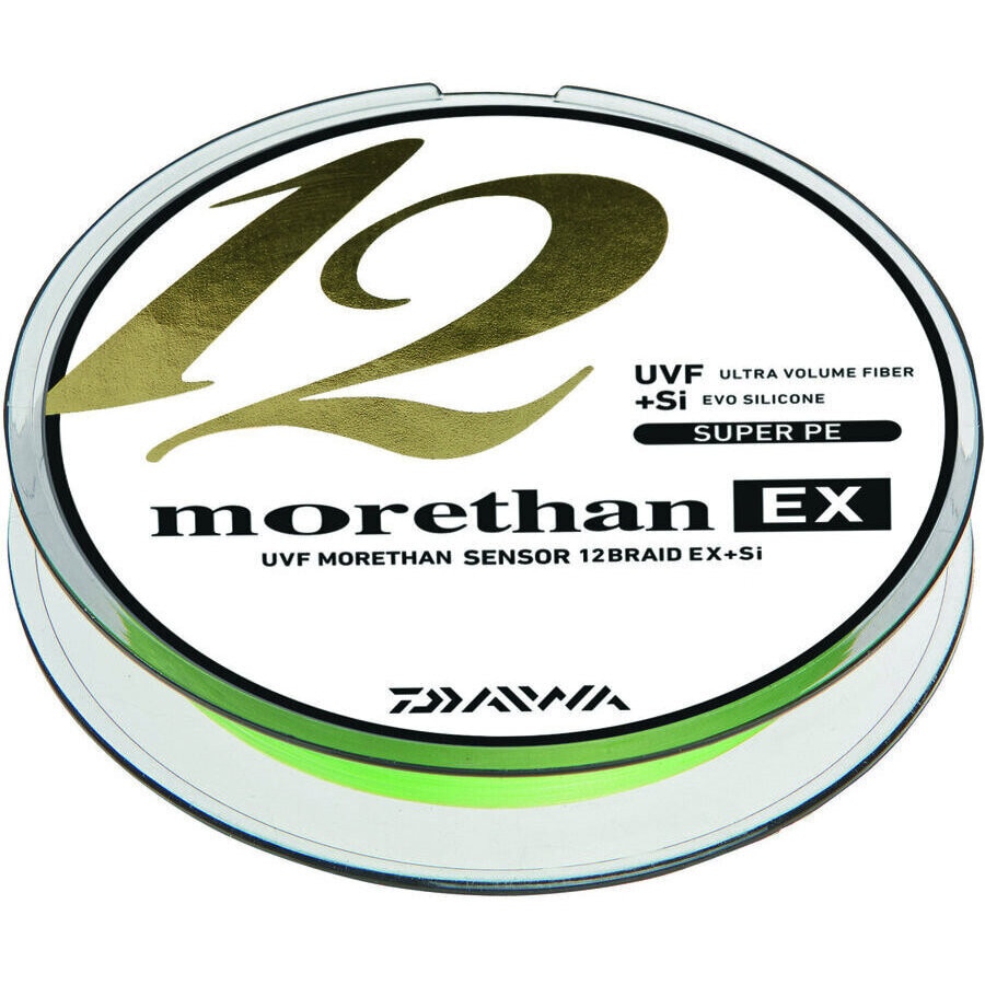Fir Daiwa Morethan X12 Ex+Si Lime 0.16mm 14Kg 135M