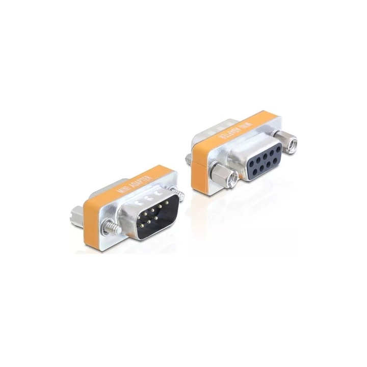 Delock 65255 adapter Null Modem Sub-D 9 pin apa-anya