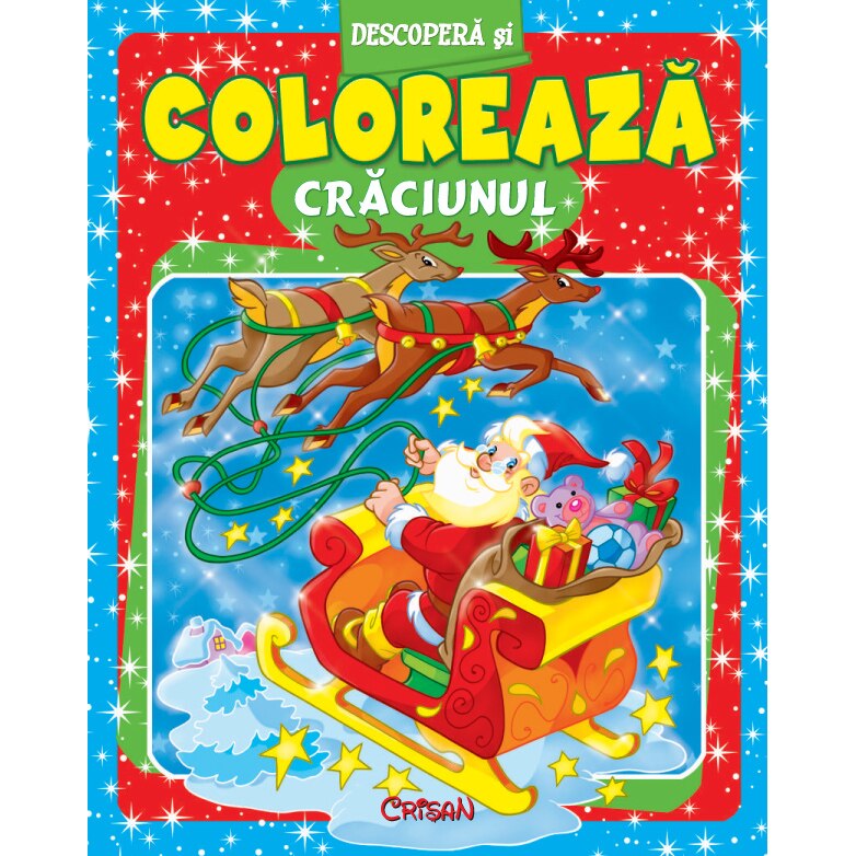 Craciunul - Descopera si coloreaza