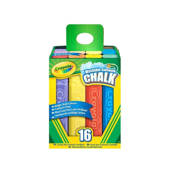 Crayola: Aszfaltkréta 16 db-os készlet - Crayola