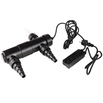 Filtru UVC pentru iaz, vidaXL, Plastic, 10000 l, Negru Filtru UVC pentru iaz, vidaXL, Plastic, 10000 l, Negru