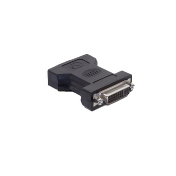 Adaptor DVI 24+5 mama la VGA 15pin tata, Delock - 65017 Adaptor DVI 24+5 mama la VGA 15pin tata, Delock - 65017