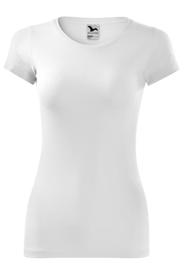 Tricou pentru dama Glance, Alb
