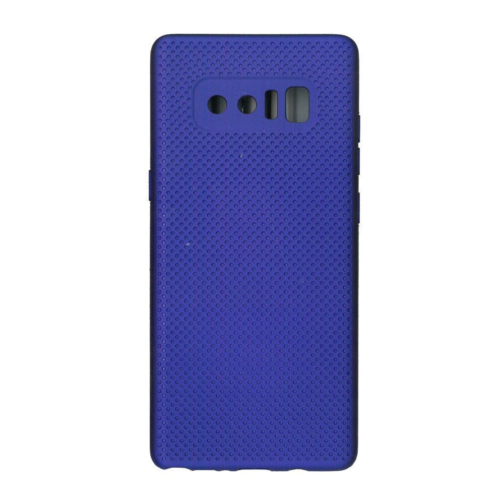 Husa din silicon cu perforatii si interior de microfibra pentru Samsung Galaxy Note 8 - High End, Mov