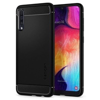 husa antisoc spigen rugged armor pentru samsung galaxy a50 protectie la standarde militare negru imagen 57_0_
0