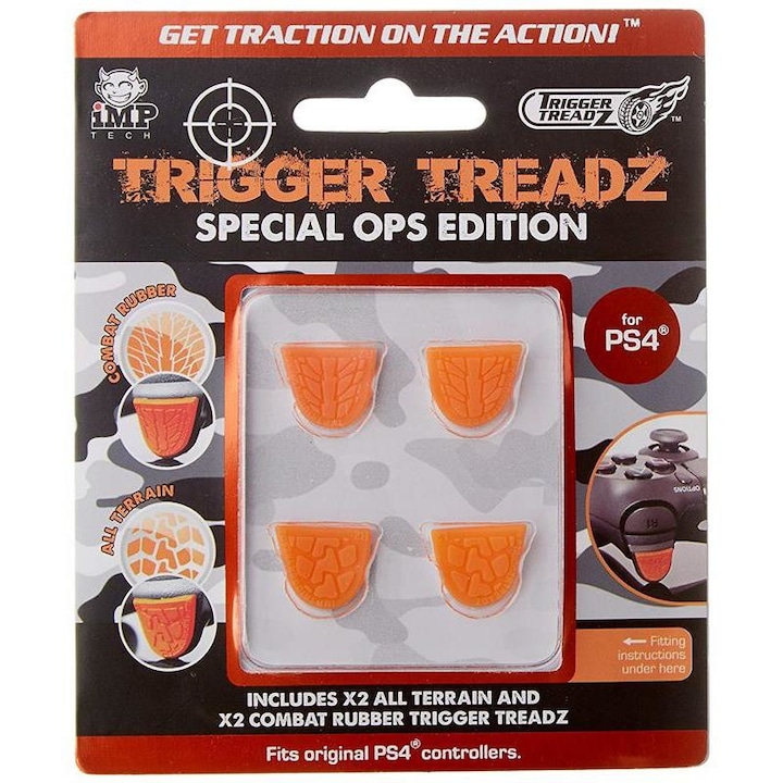 Trigger Treadz Special Ops 4 Trigger Treadz Pack Ps4 tartozékkészlet