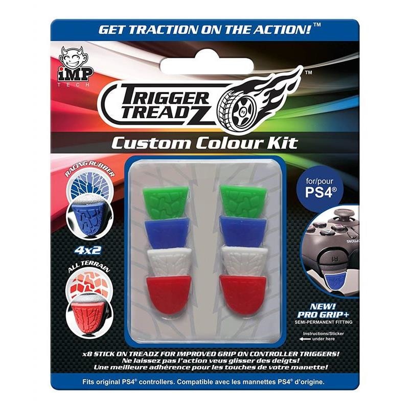 Set Accesorii Trigger Treadz Tt Custom Colour Kit 8 Pack Ps4