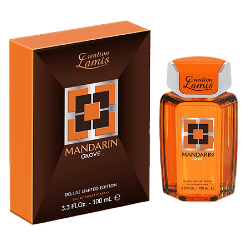 Apa de toaleta Creation Lamis Mandarin Grove, barbati, 100 ml