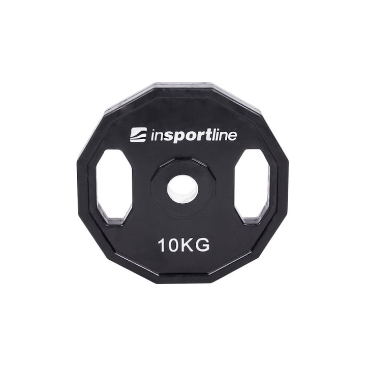 Гумена тежест inSPORTline Ruberton, 10кг/31мм
