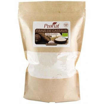 Faina BIO de Cassava, extra fina - Pronat, 1000 g Faina BIO de Cassava, extra fina - Pronat, 1000 g