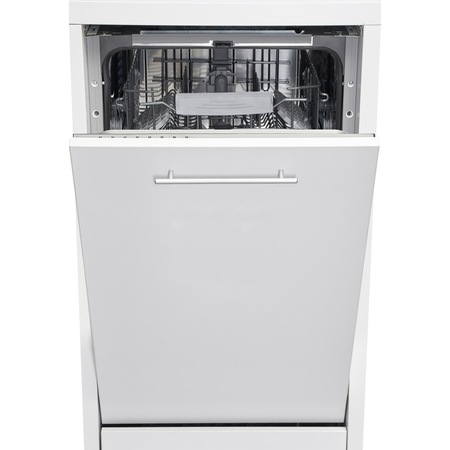 Masina de spalat vase incorporabila Heinner HDW-BI4582TA++, 10 seturi, 8 programe, Clasa A++, Touch Control, Display LED, 45 cm