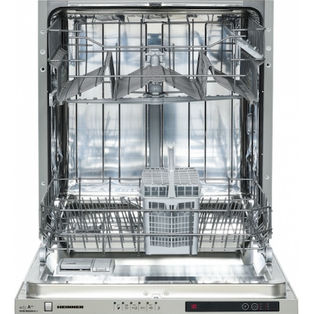 Masina de spalat vase incorporabila Heinner HDW-BI6006A++, 12 seturi, 6 programe, Clasa A++, Control electronic, Display LED, 60 cm