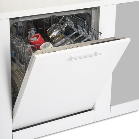 Masina de spalat vase incorporabila Heinner HDW-BI6006A++, 12 seturi, 6 programe, Clasa A++, Control electronic, Display LED, 60 cm