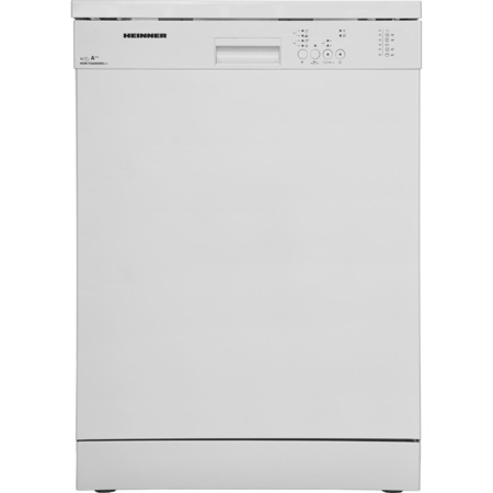 Masina de spalat vase Heinner HDW-FS6006WA++, 12 seturi, 6 programe, Clasa A++, Control electronic, 60 cm, Alb