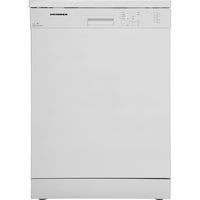 Masina de spalat vase Heinner HDW-FS6006WA++, 12 seturi, 6 programe, Clasa A++, Control electronic, 60 cm, Alb