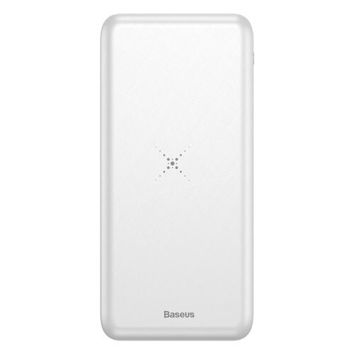 Power Bank Wireless - Usb / Micro-Usb - Baseus 10000 mAh -Alb