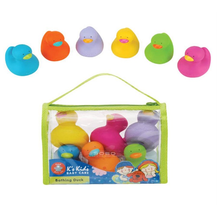 K's Kids 6 kiskacsa fürdőjáték szett