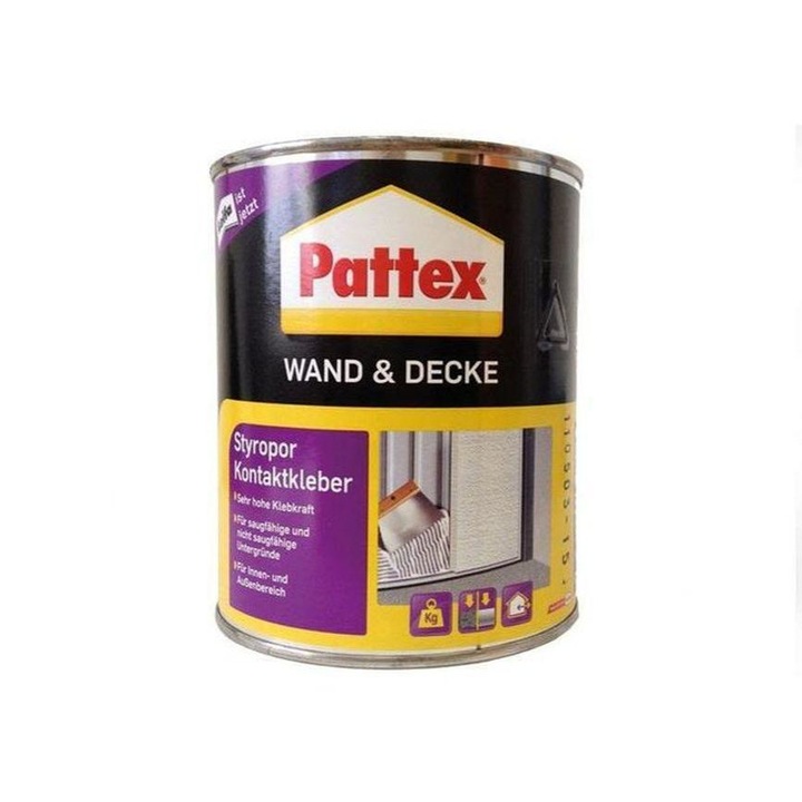 Pattex Styropor Kontakt ragasztó 650 grammos kiszerelésben