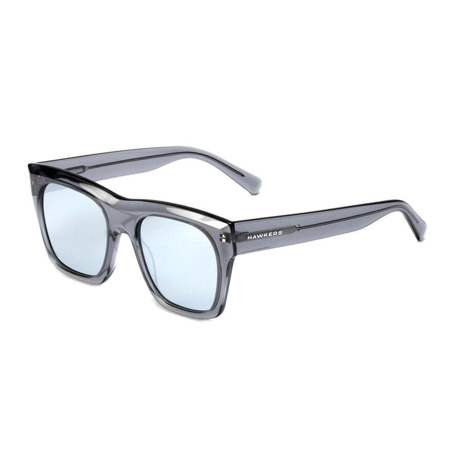 Ochelari de soare unisex Hawkers LifeStyle Grey Blue Chrome Narciso 120026 53mm