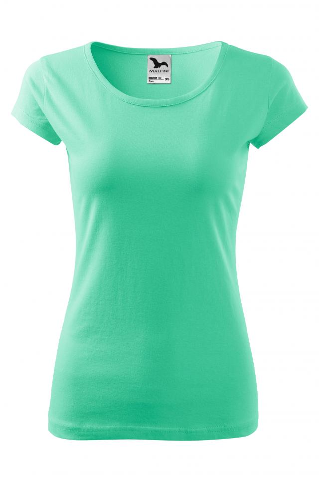 Tricou pentru dama Pure, verde menta, marime 2XL