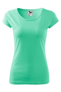 Tricou pentru dama Pure, verde menta, marime XL Tricou pentru dama Pure, verde menta, marime XL