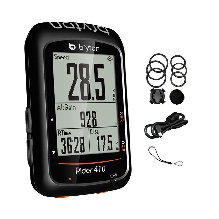 Ciclocomputer bicicleta BRYTON RIDER 410E GPS