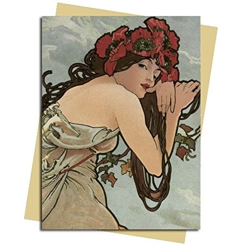 Felicitare - Summer by Alphonse Mucha