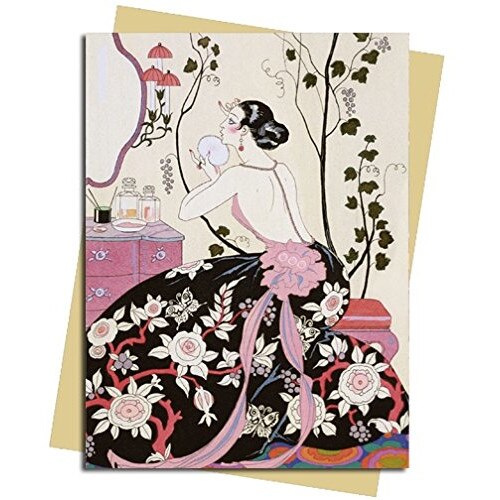 Felicitare - Georges Barbier - The Backless Dress