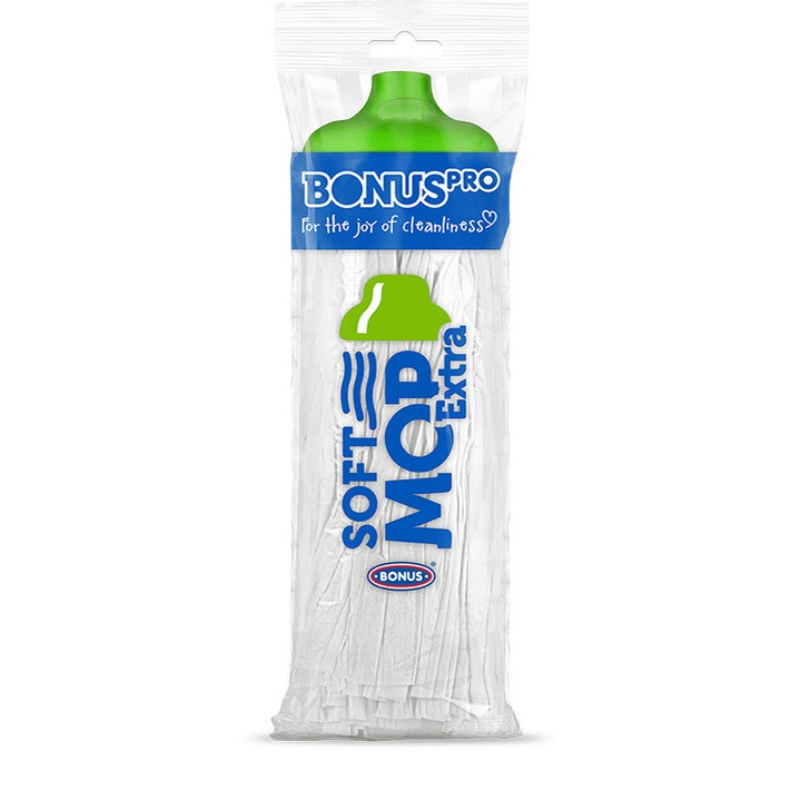 Bonus PRO SoftMOP Extra zöld felmosófej 160g