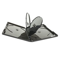 Carcasa 6 DVD Omega 40273 ,HQ,interior lucios,cu 2 tavite,14mm,neagra