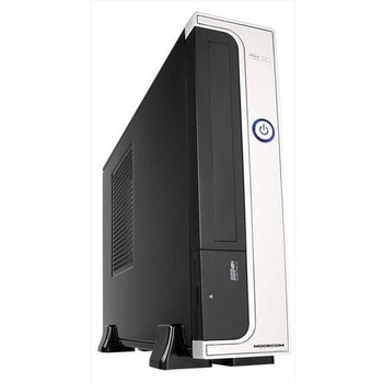 Carcasa pc , Modecom , FEEL 302 Mini ITX 96W, negru cu argintiu Carcasa pc , Modecom , FEEL 302 Mini ITX 96W, negru cu argintiu
