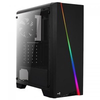 Carcasa pc , Aerocool , Cylon Pro RGB ATX 1xUSB 3.0 2xUSB 2.0 , negru