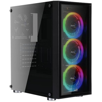Carcasa pc , Aerocool ,Quarz Revo ATX USB 3.0 , negru Carcasa pc , Aerocool ,Quarz Revo ATX USB 3.0 , negru