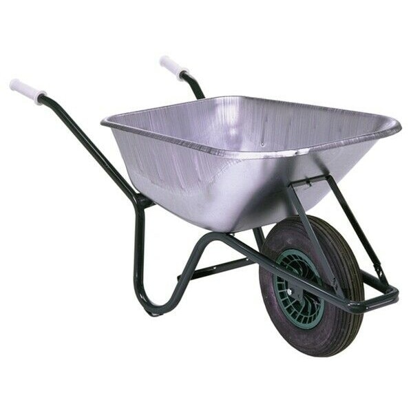 Roaba TT Profesionala cu Cuva Zincata 90L, Roata pneumatica, Sokotools