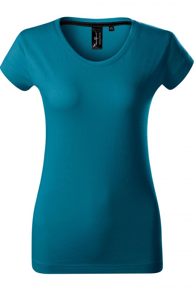 Tricou pentru dama Exclusive, Albastru petrol