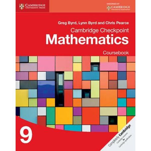 Cambridge Checkpoint Mathematics Coursebook 9