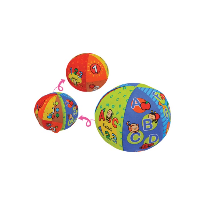 K's Kids Interaktív beszélő labda ABC-vel és számokkal